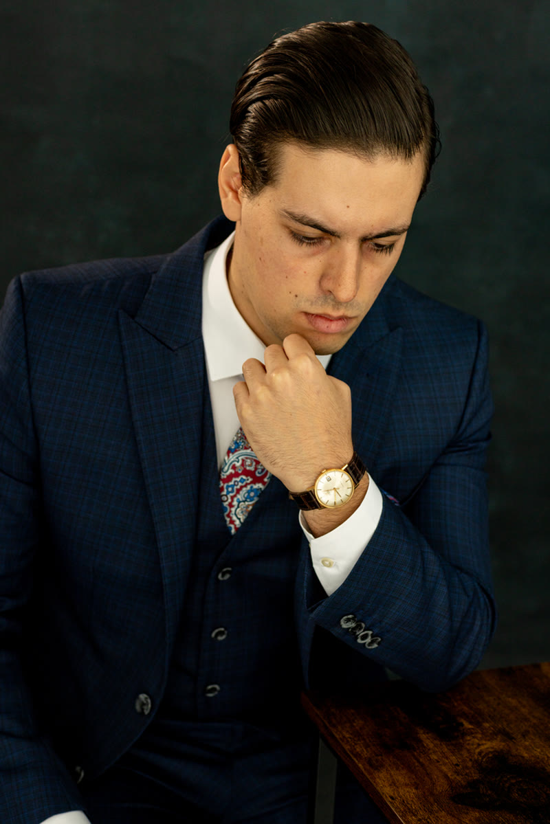Diego Borges in thought